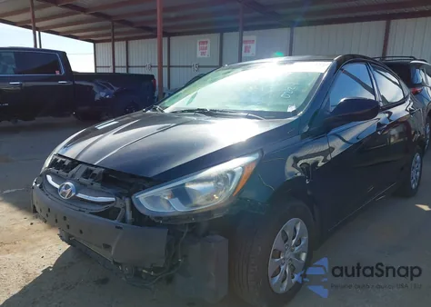 2017 Hyundai Accent Se z USA, uszkodzony, nr VIN KMHCT4AE0HU324443